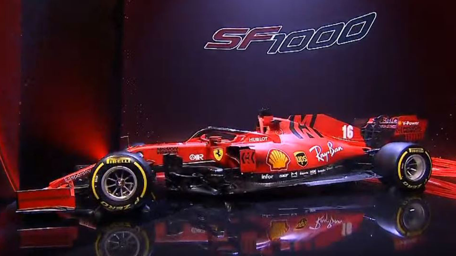 Ferrari SF1000 quyết chinh phục ngôi vương mùa giải F1 2020